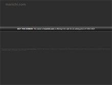 Tablet Screenshot of marichi.com